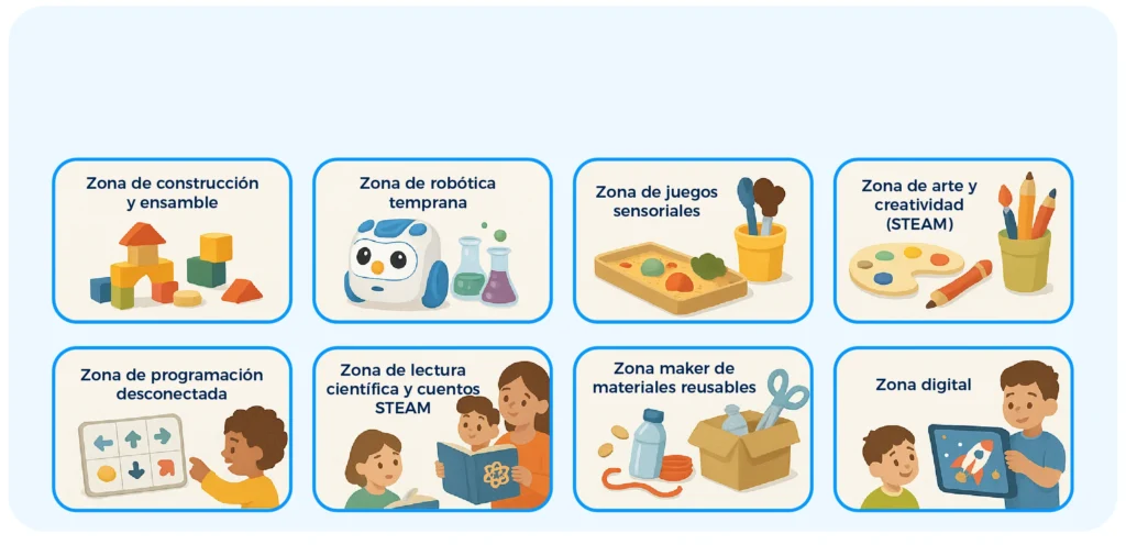Zonas del minimaker